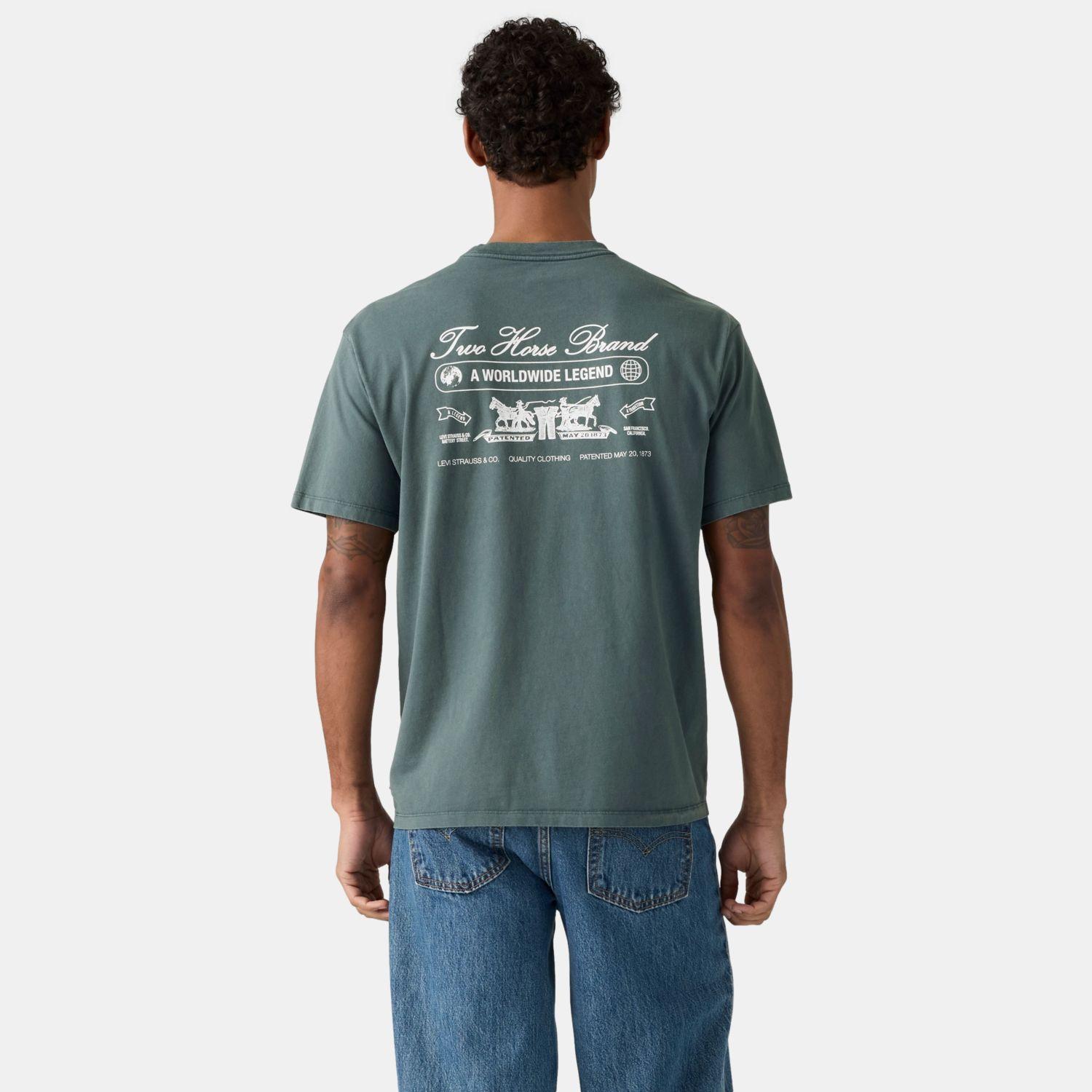 Polera Hombre Graphic Vintage Fit Pocket Tee Gris Levis 005HV-0003-1