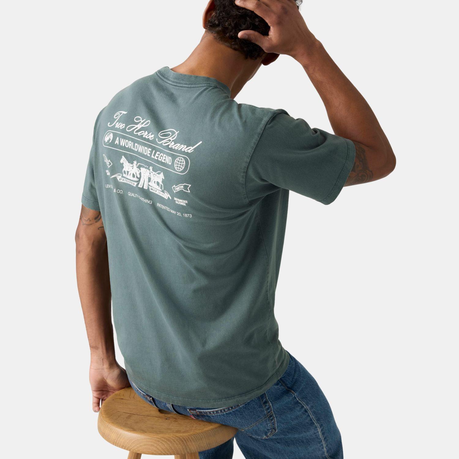 Polera Hombre Graphic Vintage Fit Pocket Tee Gris Levis 005HV-0003-3