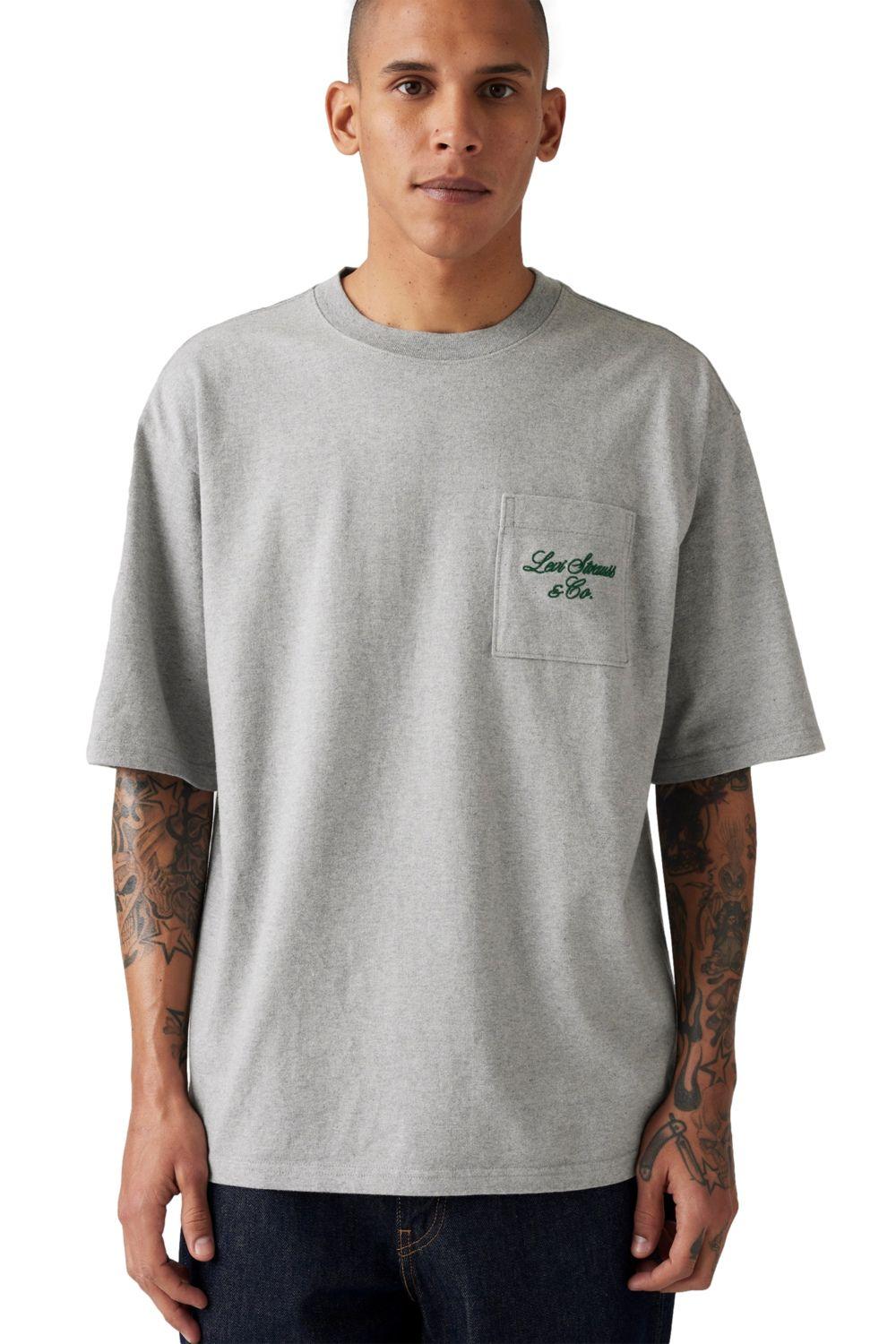 Polera Hombre Half Sleeve Gris Levis 001MH-0002-2