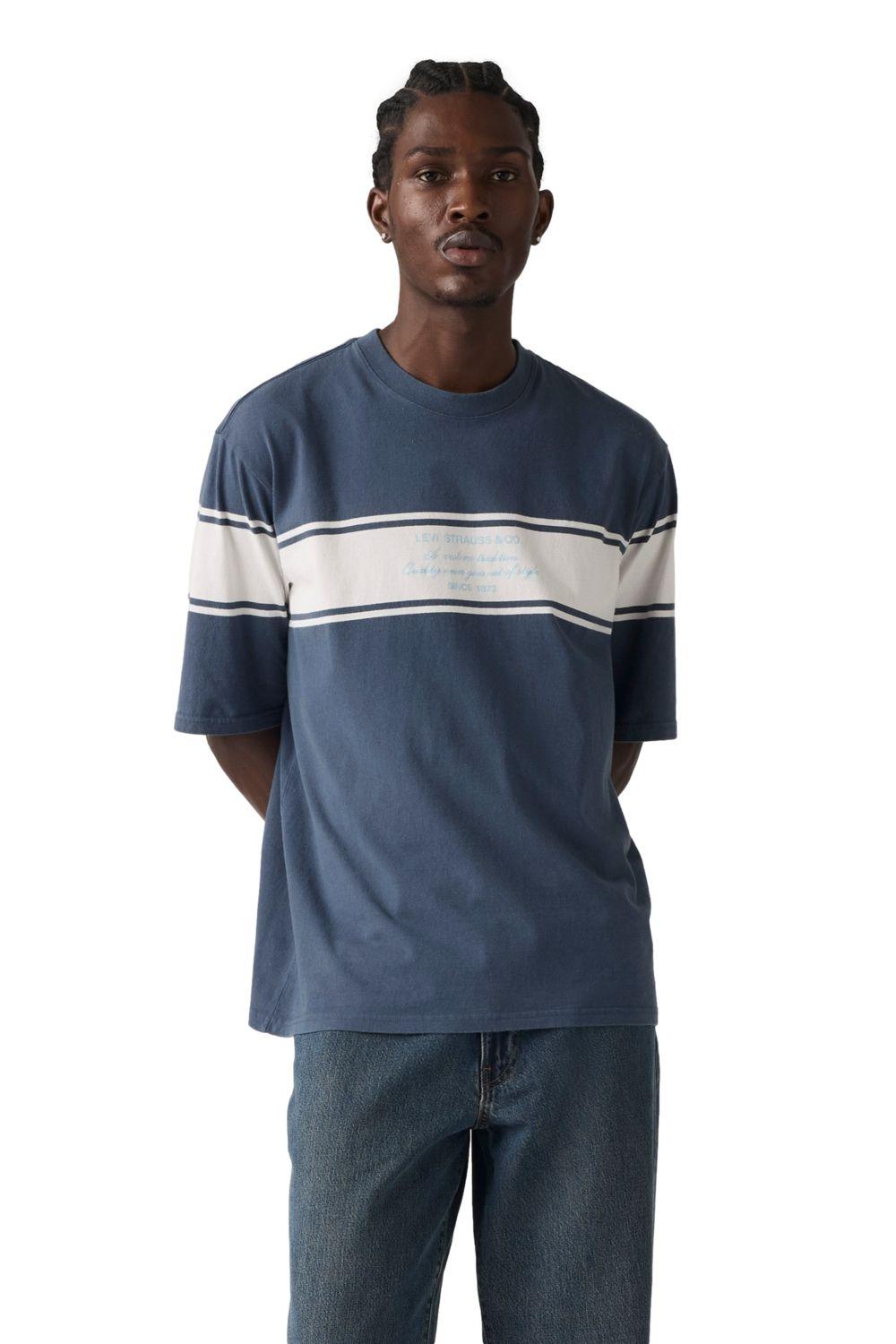 Polera Hombre Half Sleeve Tee Azul Levis A5805-0039-0