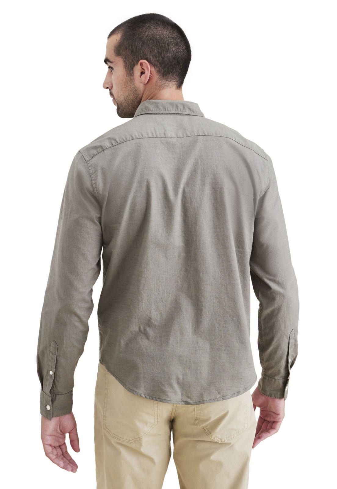 Camisa Hombre Long Sleeve Regular Fit Verde 52669-0372-2