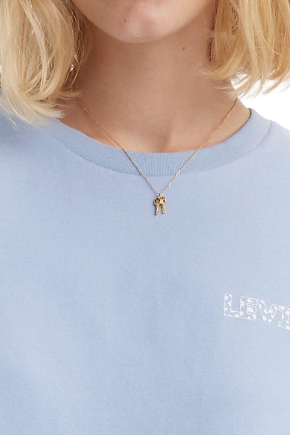 Polera Mujer Regular Fit Perfect Tee Azul Levis 17369-2509-2