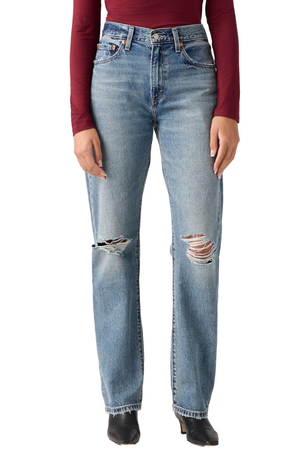 Jeans Mujer Easy Dad Azul Levis 005DC-0009-0