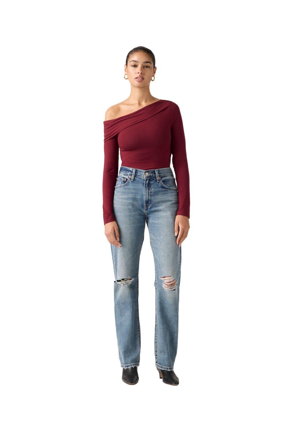 Jeans Mujer Easy Dad Azul Levis 005DC-0009-3