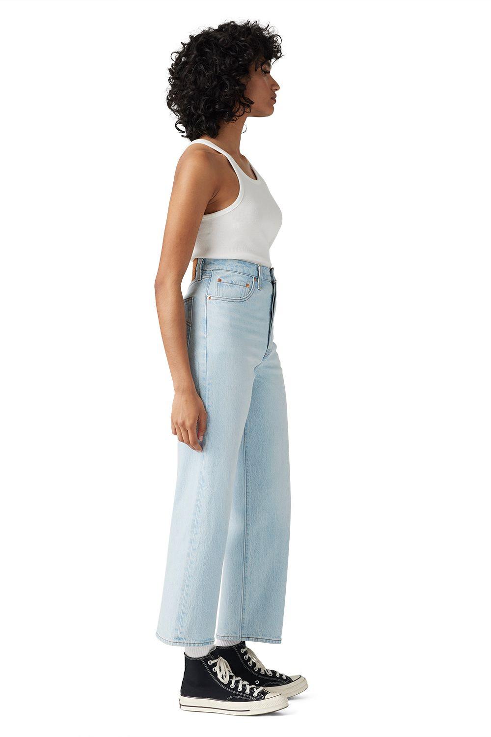 Jeans Mujer Ribcage Straight Ankle Celeste Levis 72693-0256-1