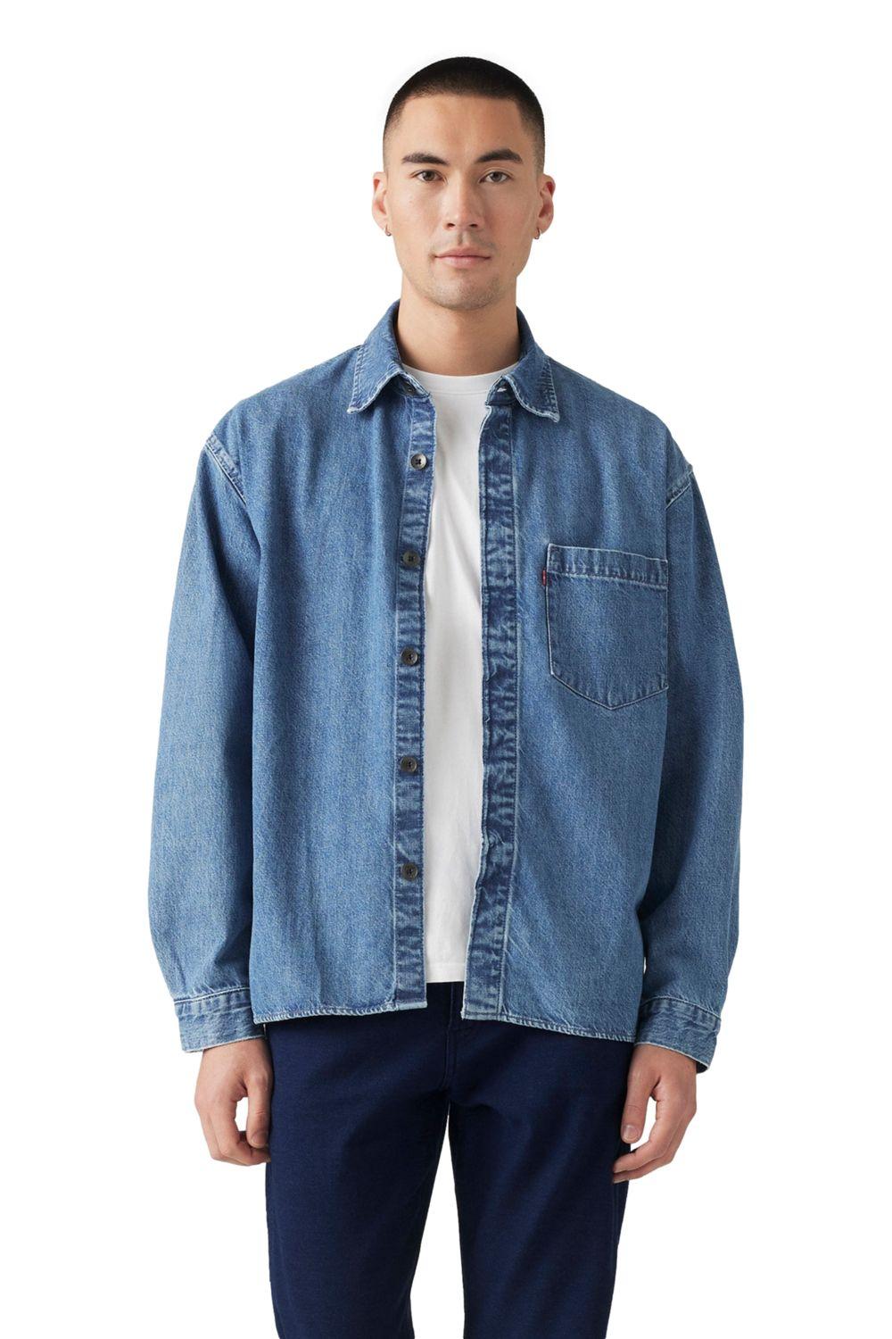 Camisa Hombre Wlthrd Wilder Shirt Azul Levis A9191-0000-0