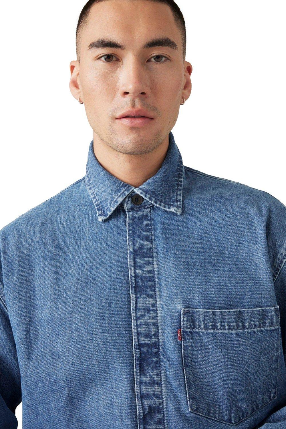 Camisa Hombre Wlthrd Wilder Shirt Azul Levis A9191-0000-3