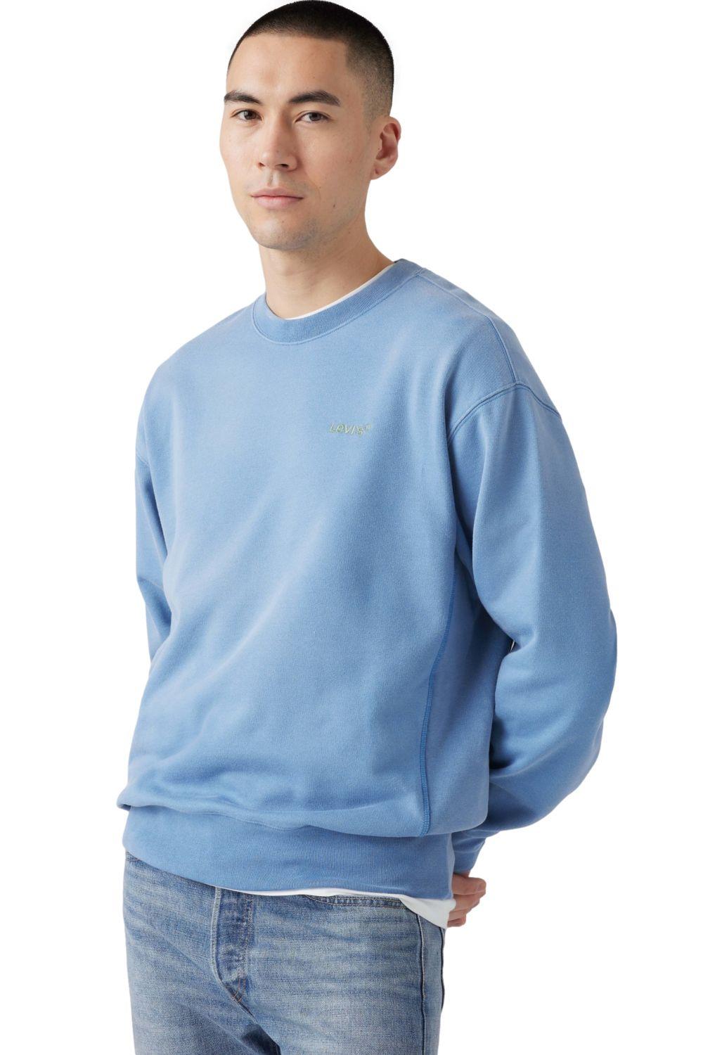 Polerón Hombre Authentic Crew Azul Levis A9244-0008-2