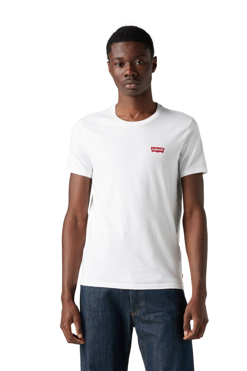 Polera Hombre 2 Pack Graphic Blanco/Azul Levis 79681-0027-0