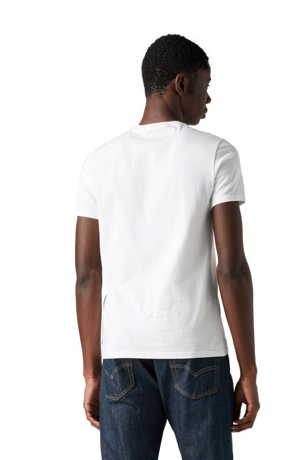 Polera Hombre 2 Pack Graphic Blanco/Azul Levis 79681-0027-1