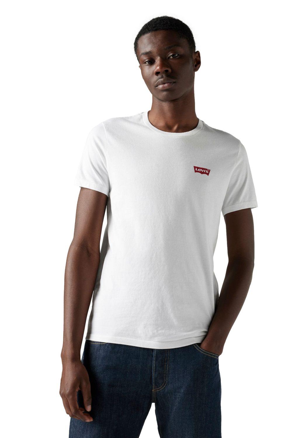 Polera Hombre 2 Pack Graphic Blanco/Azul Levis 79681-0027-2