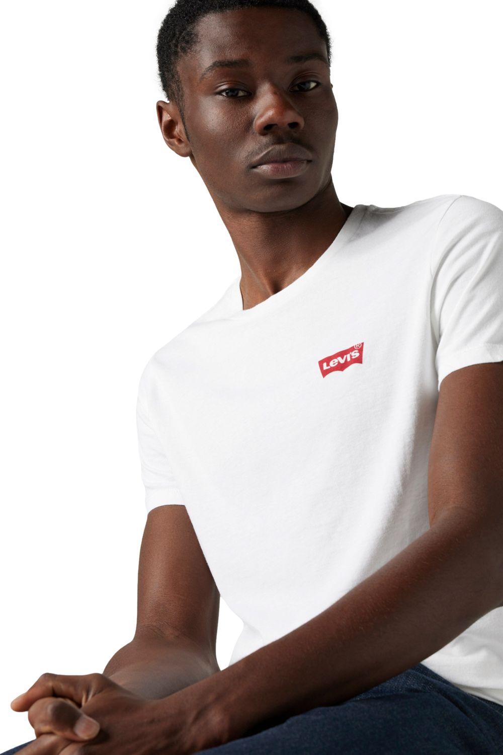 Polera Hombre 2 Pack Graphic Blanco/Azul Levis 79681-0027-3