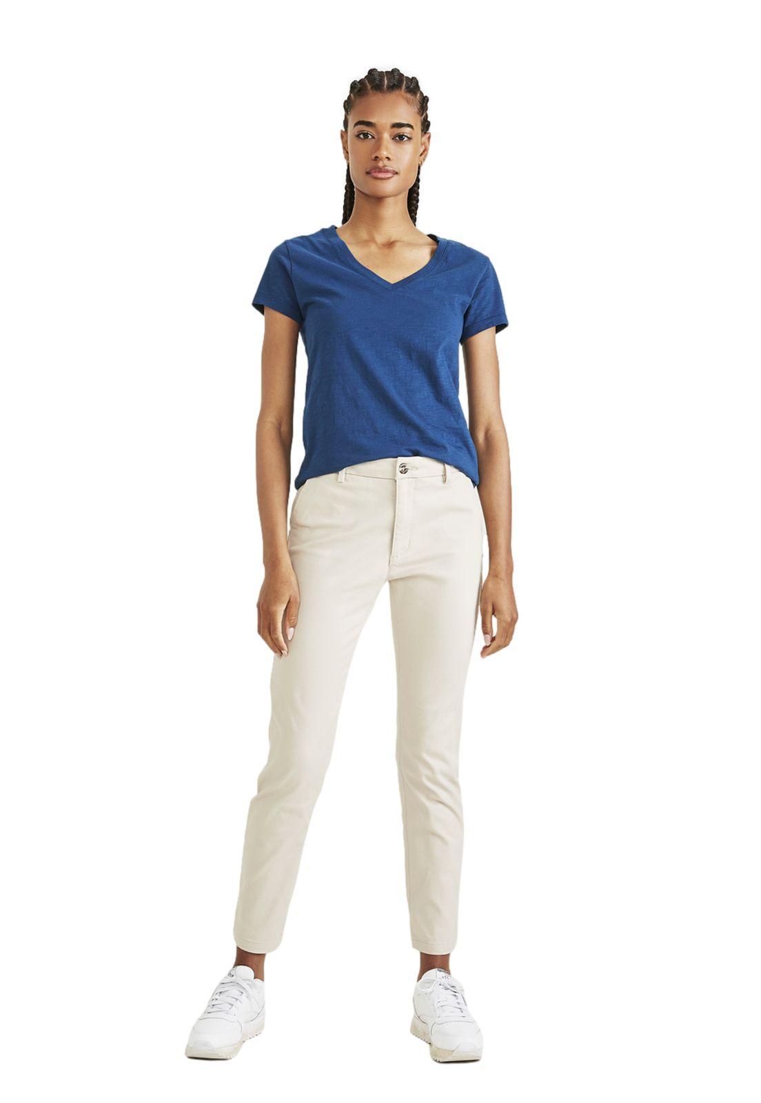 Pantalón Mujer Weekend Chino Skinny Fit Beige A0248-0000-4