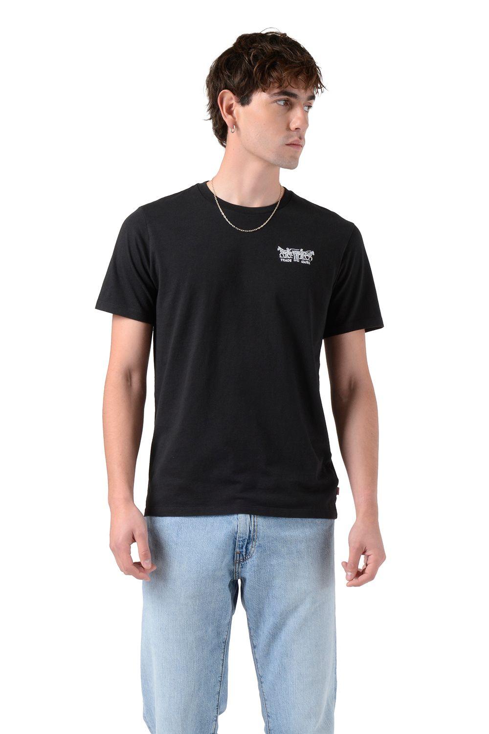 Polera Hombre Graphic Crewneck Tee Negro Levis 22491-1800-0