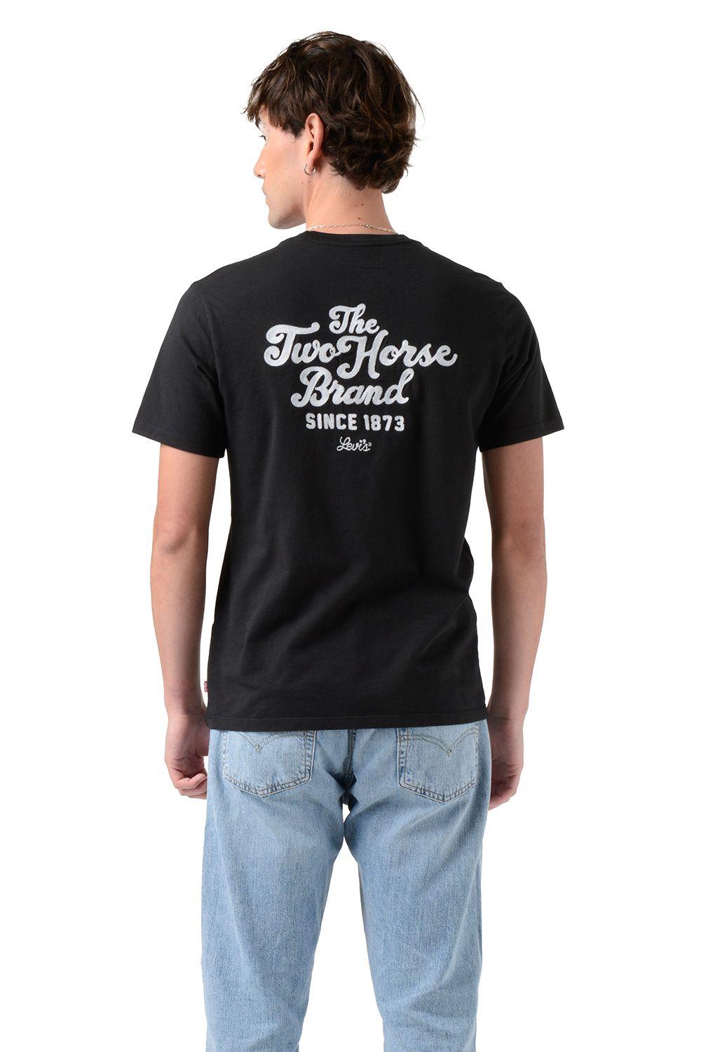 Polera Hombre Graphic Crewneck Tee Negro Levis 22491-1800-2
