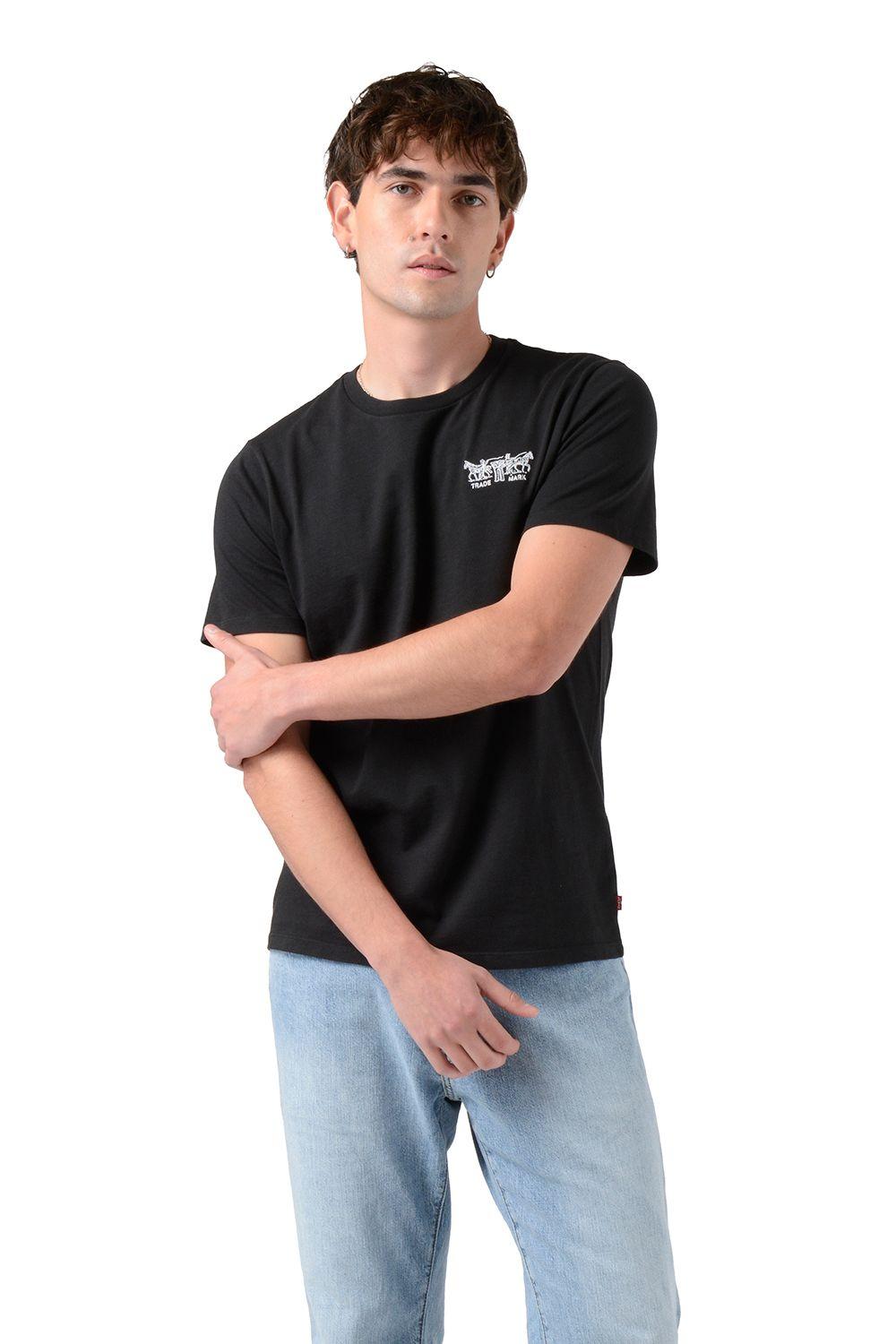 Polera Hombre Graphic Crewneck Tee Negro Levis 22491-1800-3