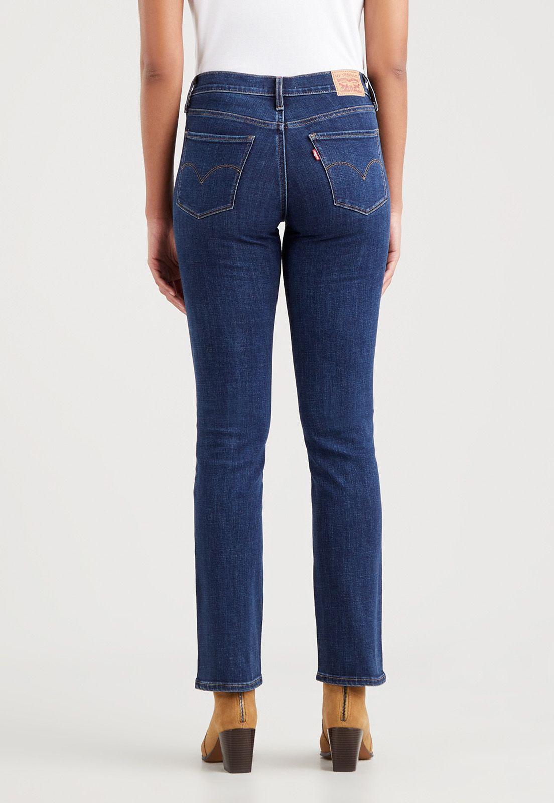 Jeans Mujer 314 Shaping Straight Azul Levis 19631-0151-1