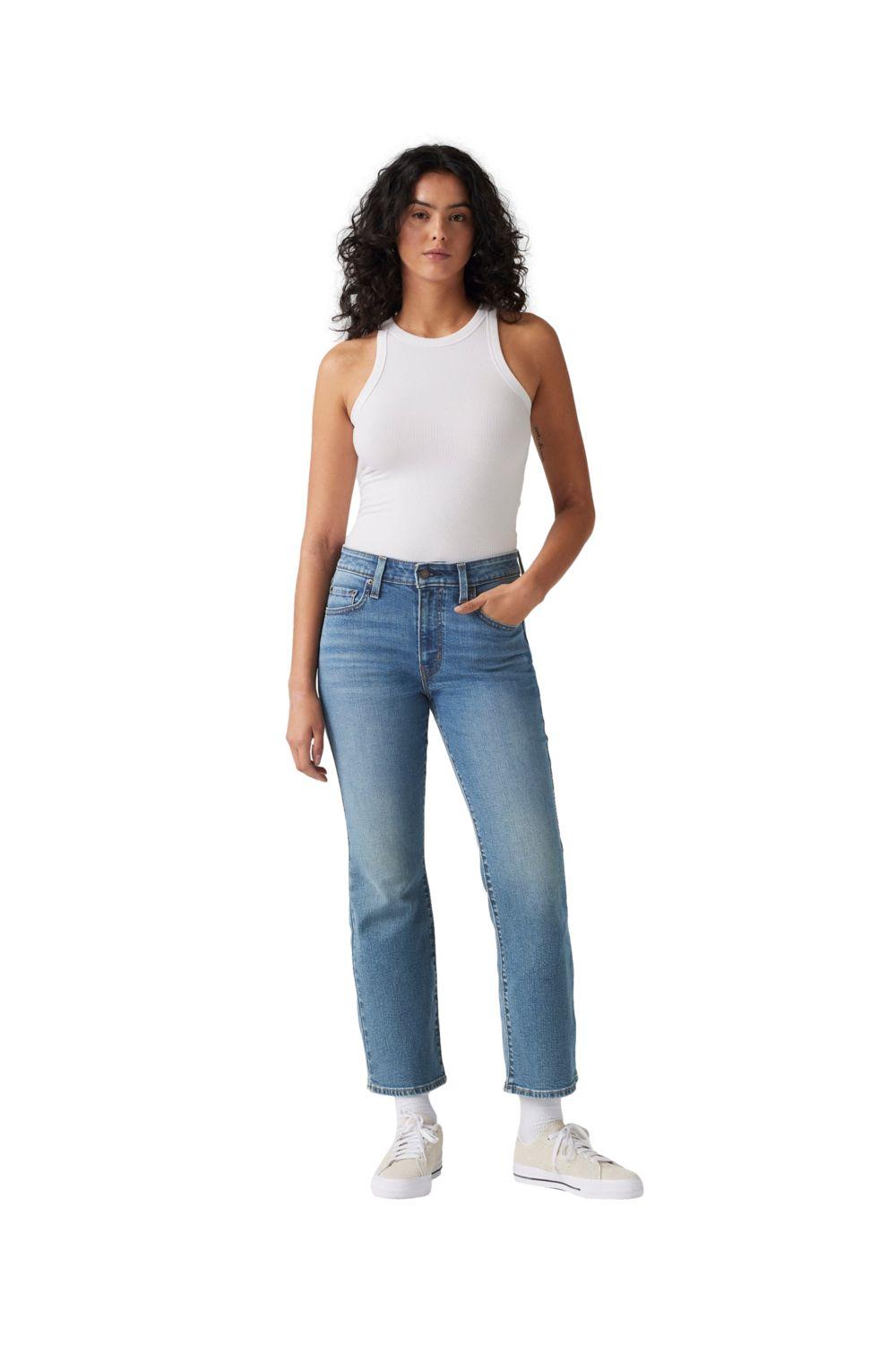 Jeans Mujer 725 Authentic Kick Boot Azul Levis 001W1-0003-3