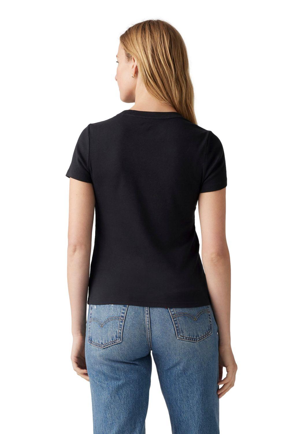 Polera Mujer Gr Essential Tee Negro Levis 001MY-0001-1