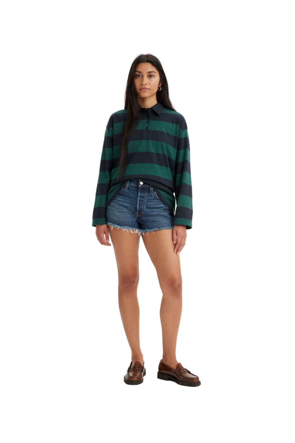 Shorts Mujer 501 Original Azul Levis 56327-0319-3
