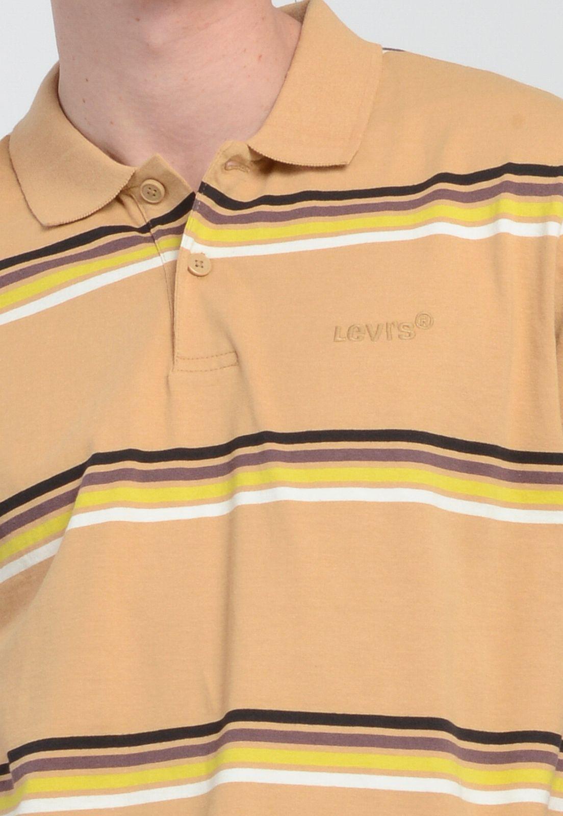 Polera Hombre Rayas Beige Levis A3123-0004-2