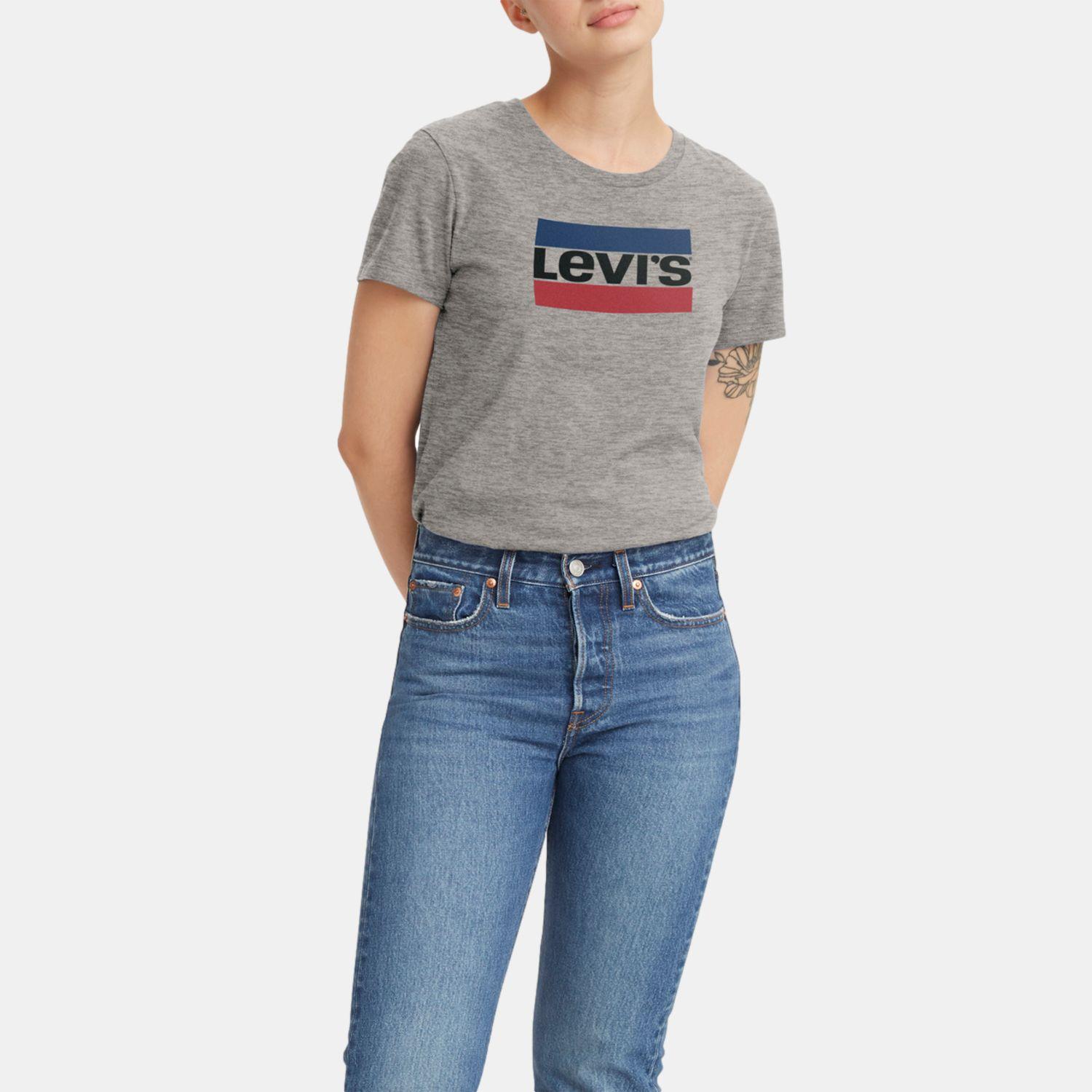 Polera Mujer Regular Fit Sportswear Gris Levis 17369-1691-0