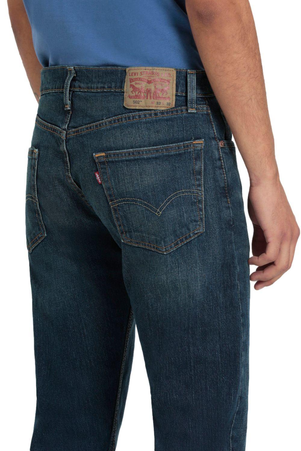 Jeans Hombre 502 Taper Azul Levis 29507-1383-3