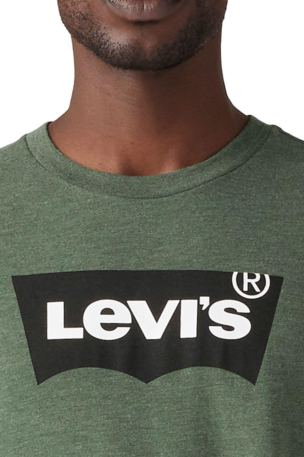 Polera Hombre Graphic Crewneck Tee Verde Levis 22491-1627-2