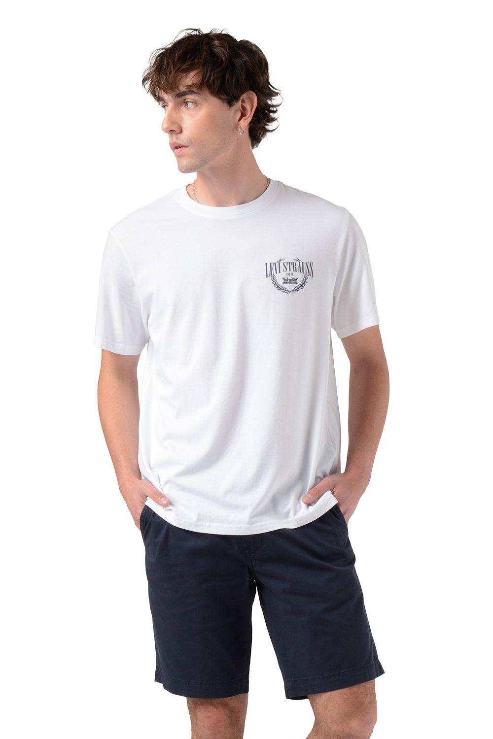 Polera Hombre Relaxed Fit Tee Blanco Levis 16143-2156-3
