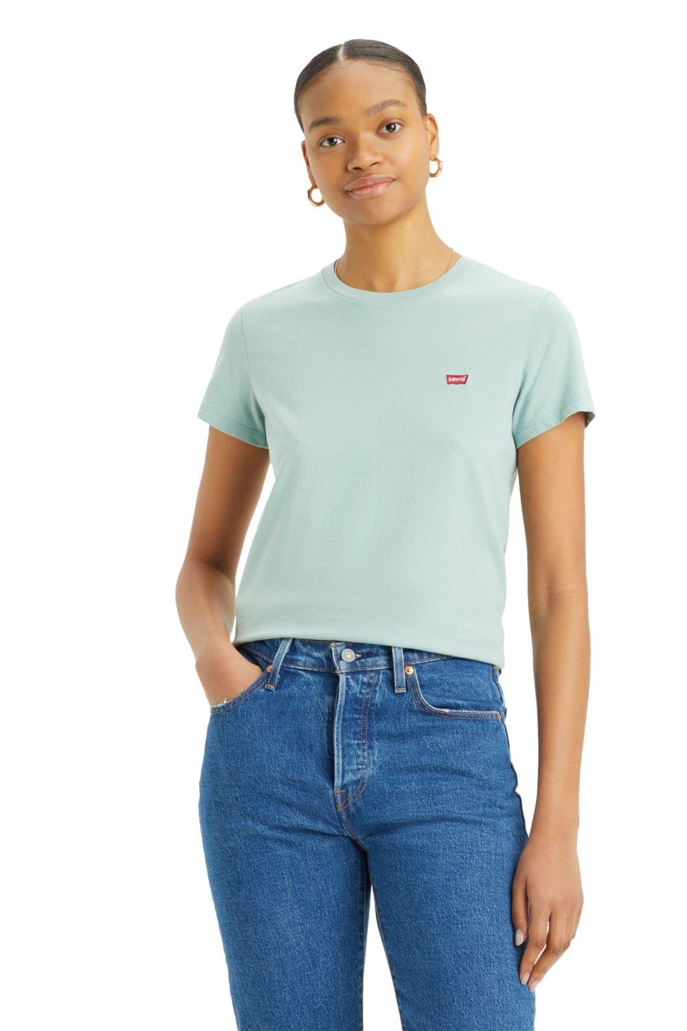Polera Mujer Regular Fit Verde Levis 39185-0325-0