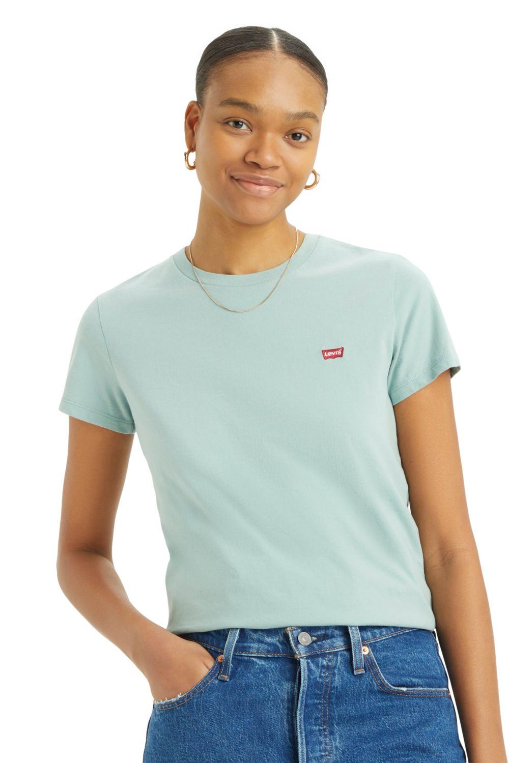 Polera Mujer Regular Fit Verde Levis 39185-0325-2