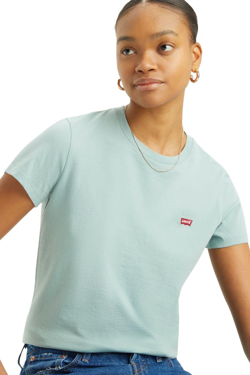 Polera Mujer Regular Fit Verde Levis 39185-0325-3