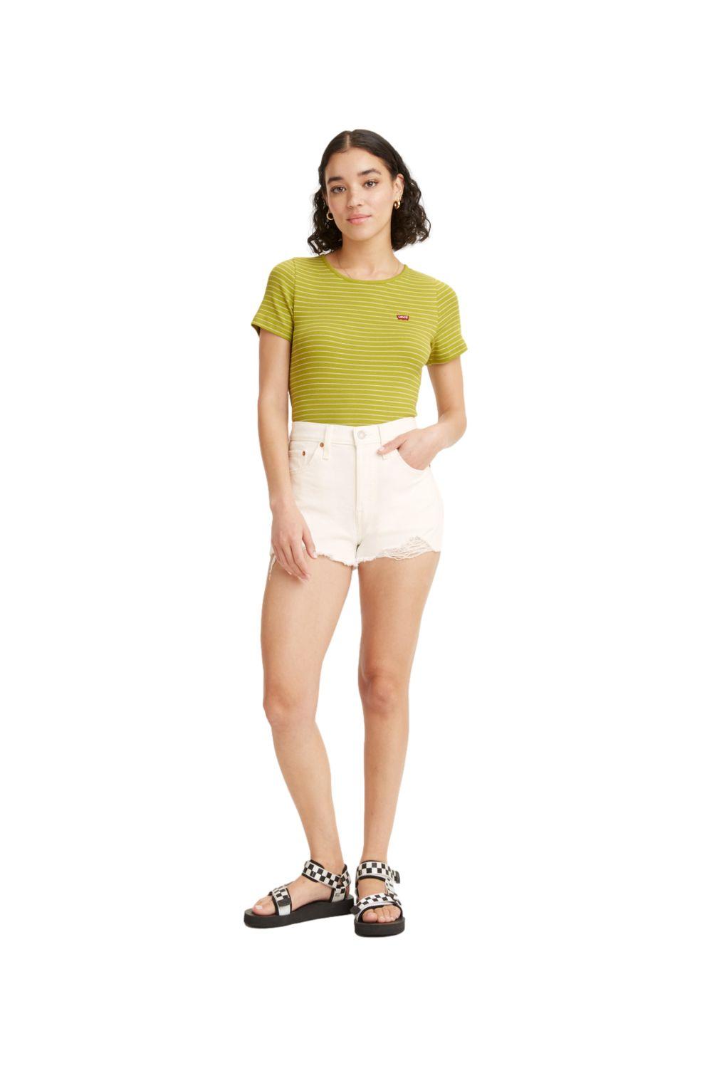 Shorts Mujer 501 Original Short Blanco Levis 56327-0248-3