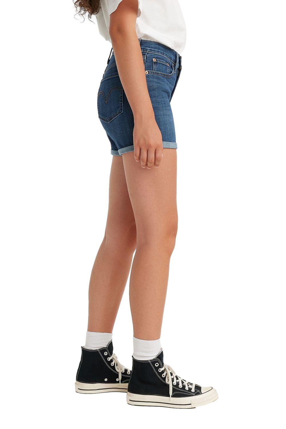 Shorts Mujer Mid Length Azul Levis 29965-0122-1