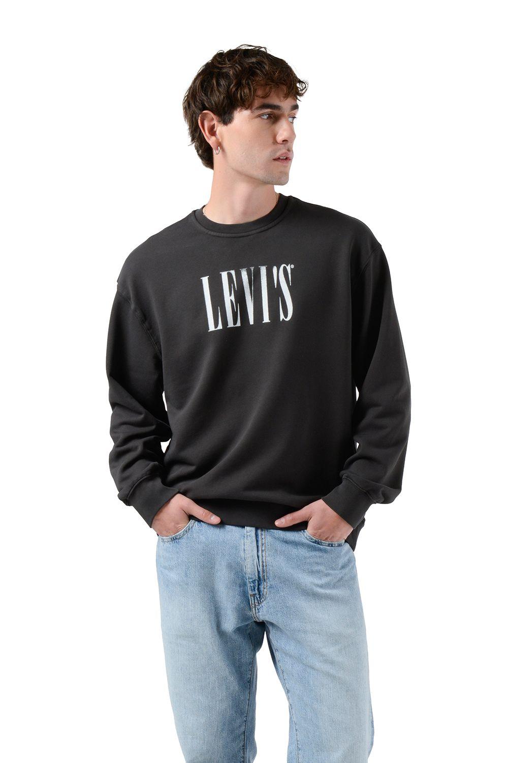 Polerón Hombre Relaxd Graphic Crew Gris Levis 38712-0371-2