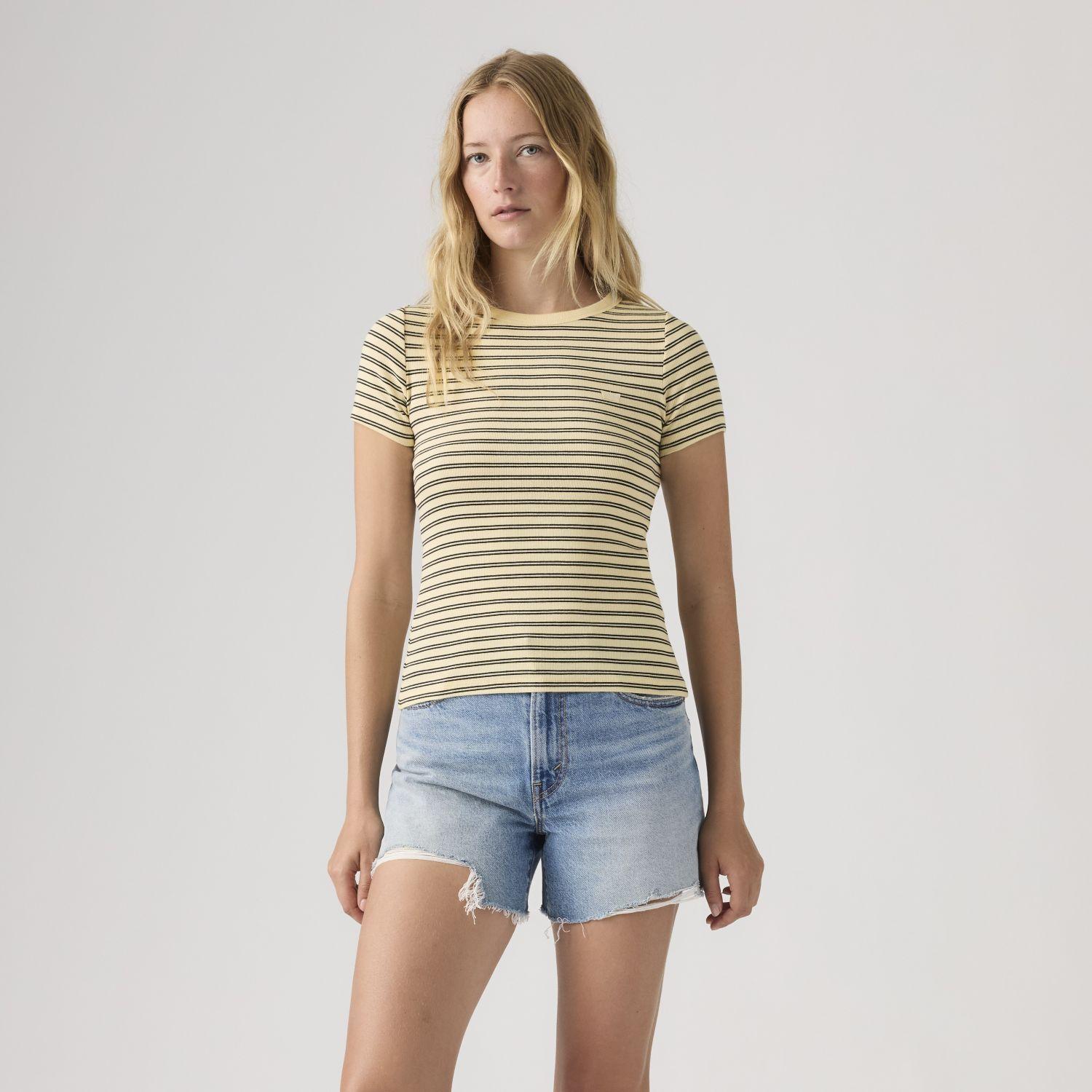 Polera Mujer Hayes Tee Beige Levis 001J3-0045-0