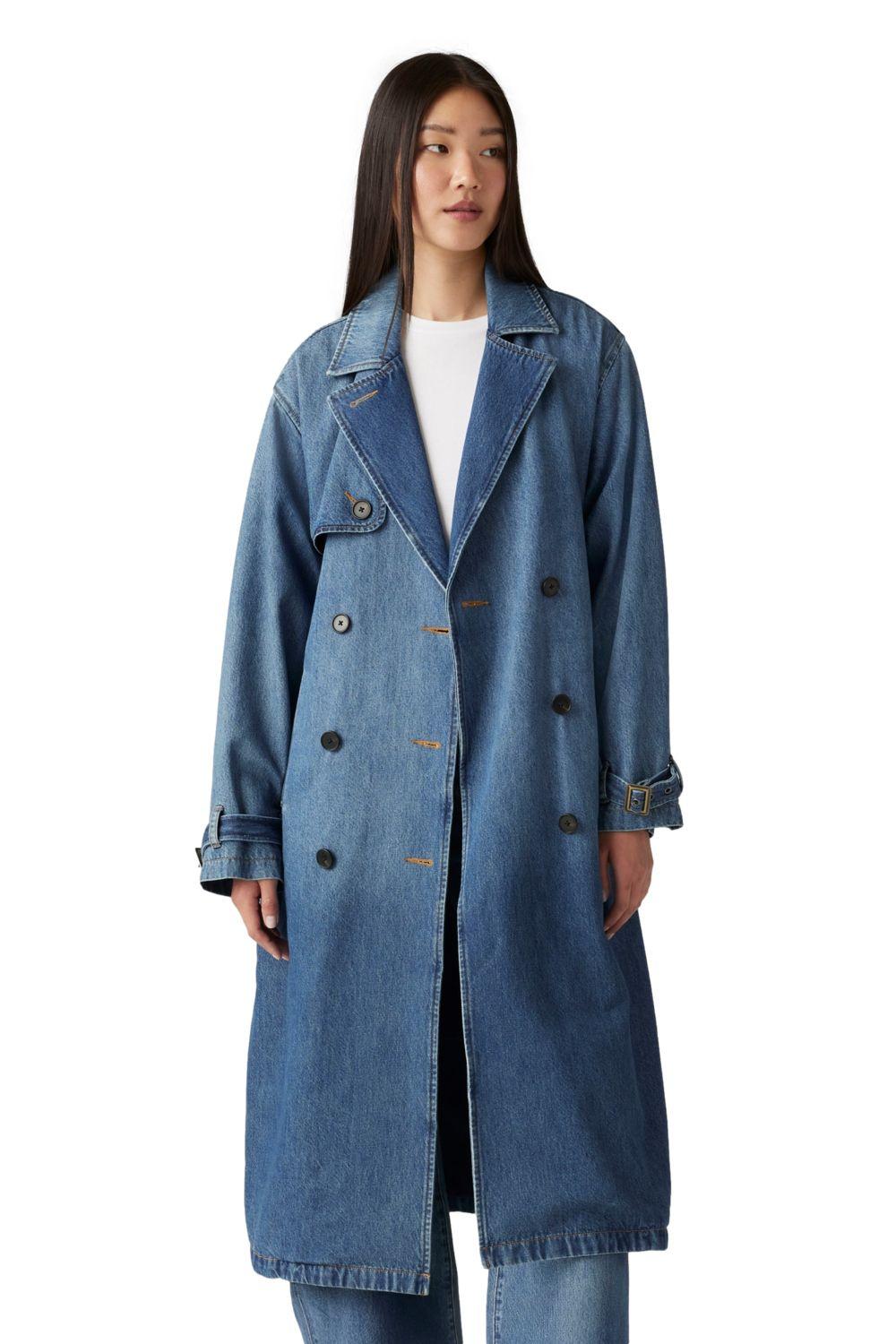 Chaqueta Mujer Trench Azul Levis A8976-0001-0