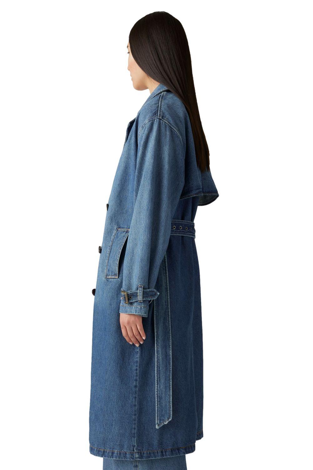 Chaqueta Mujer Trench Azul Levis A8976-0001-3