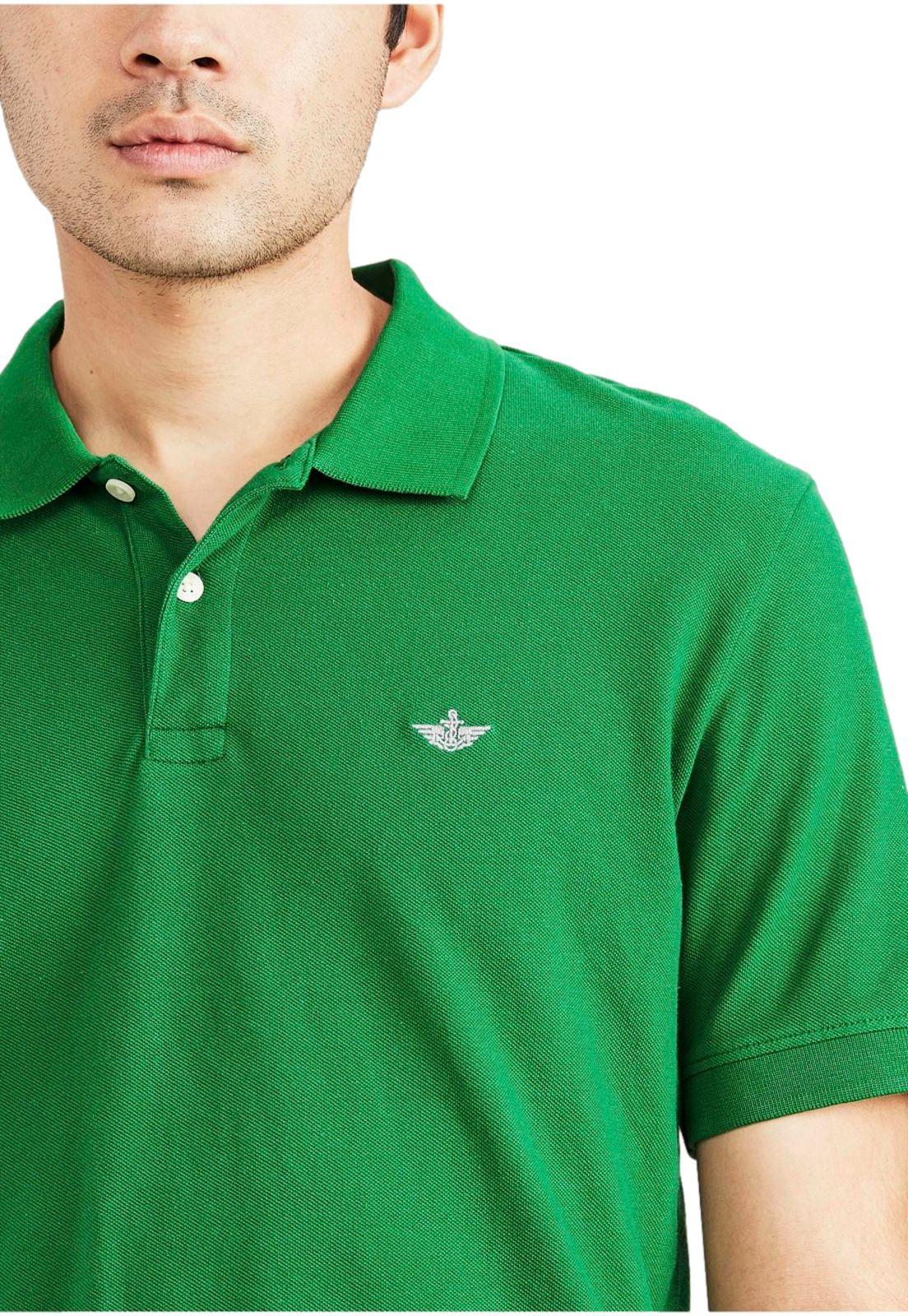 Polera Hombre Icon Polo Slim Fit Abundant Green A1159-0019-3