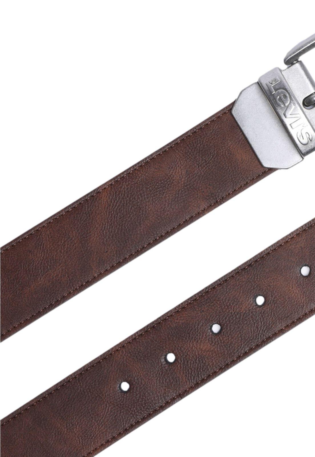 Cinturón Hombre Reversible Café Levis LMPBR-V005-2