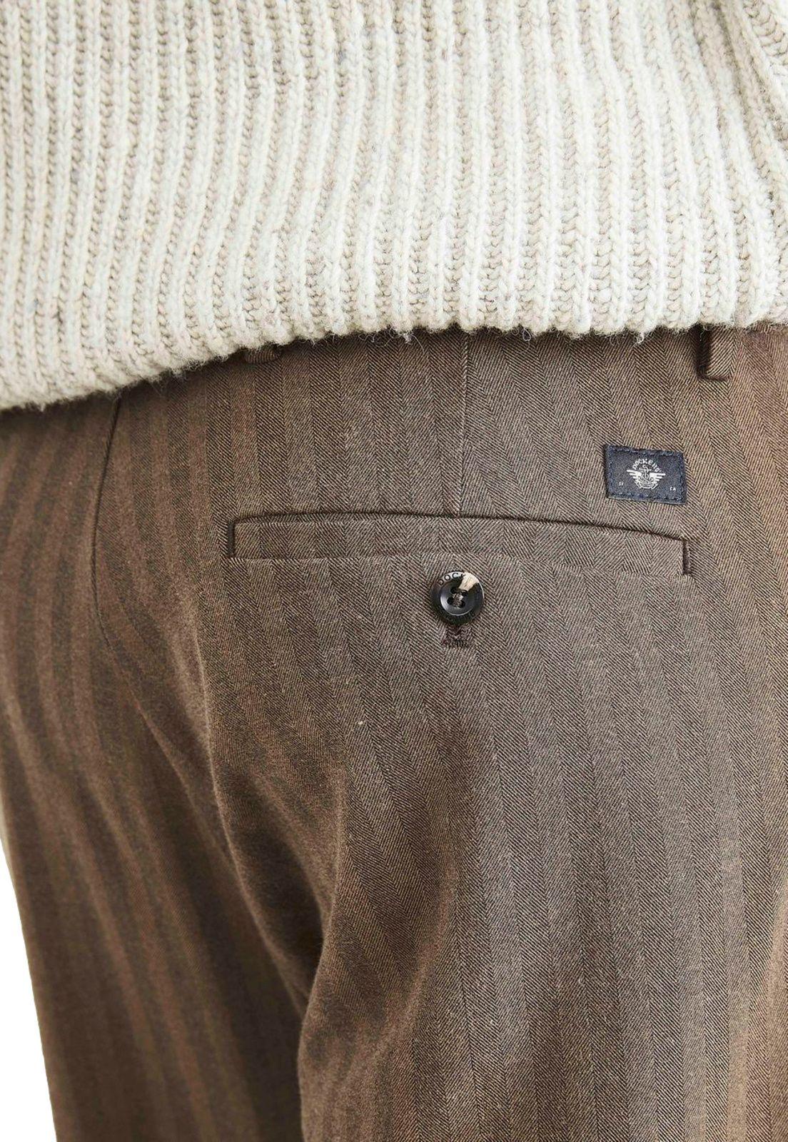 Pantalón Hombre Chino Smart 360 Flex™ Slim Fit Café .-3
