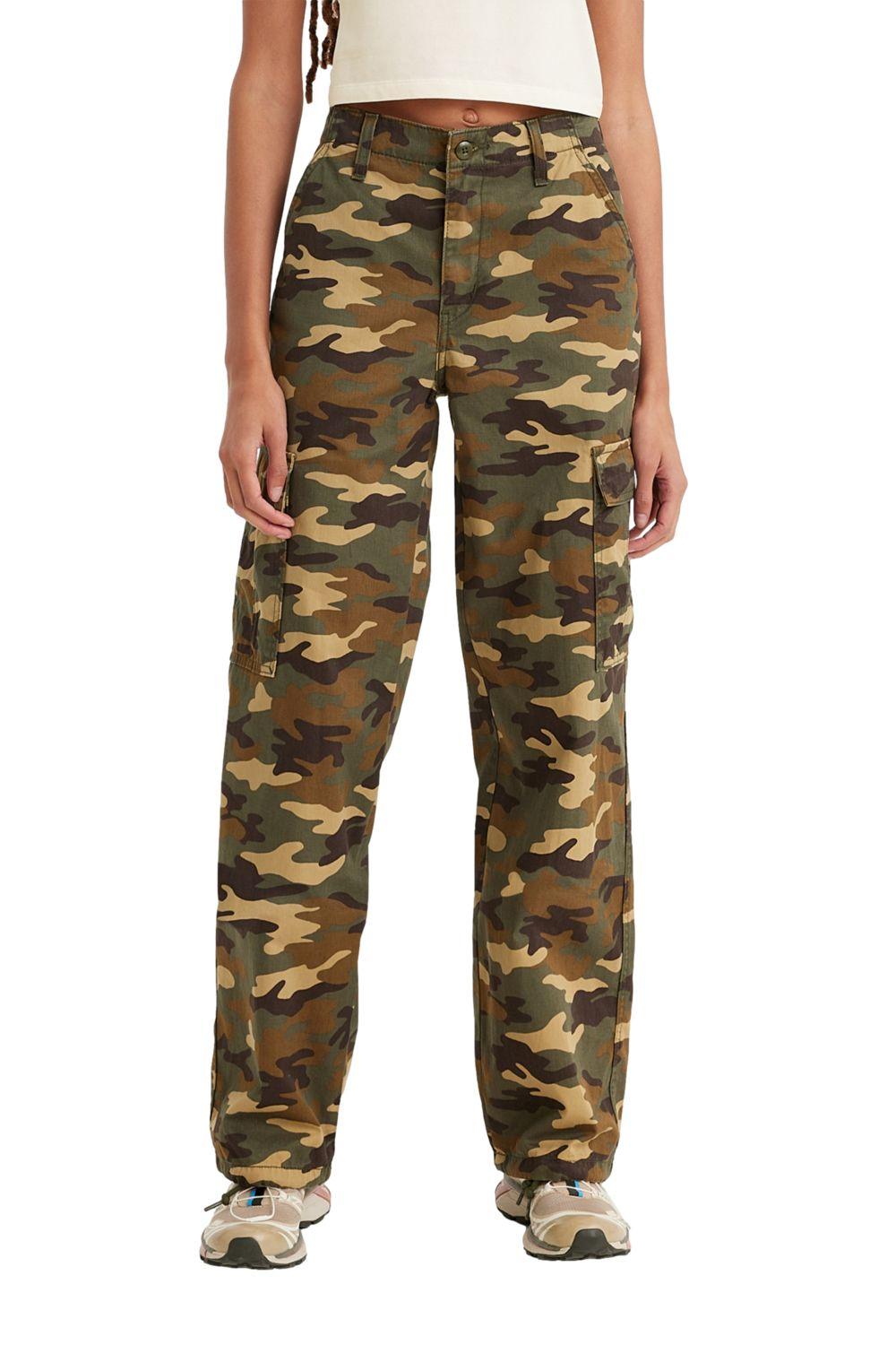 Jeans Mujer '94 Baggy Cargo Verde Levis A4707-0012-0