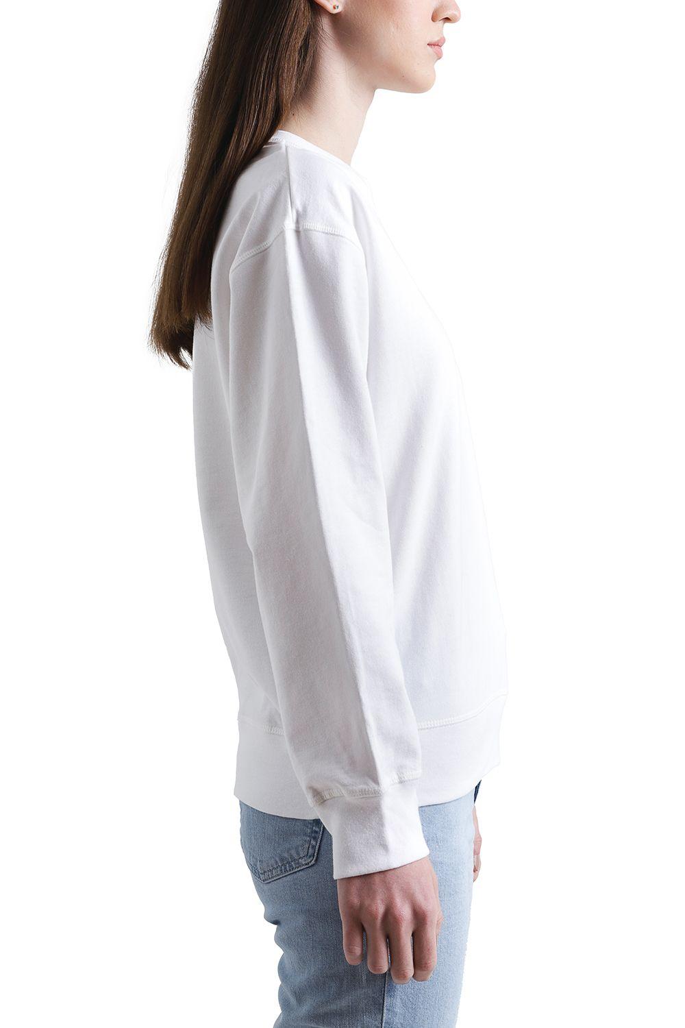 Polerón Mujer Cuello Redondo Blanco Levis 18686-0180-1