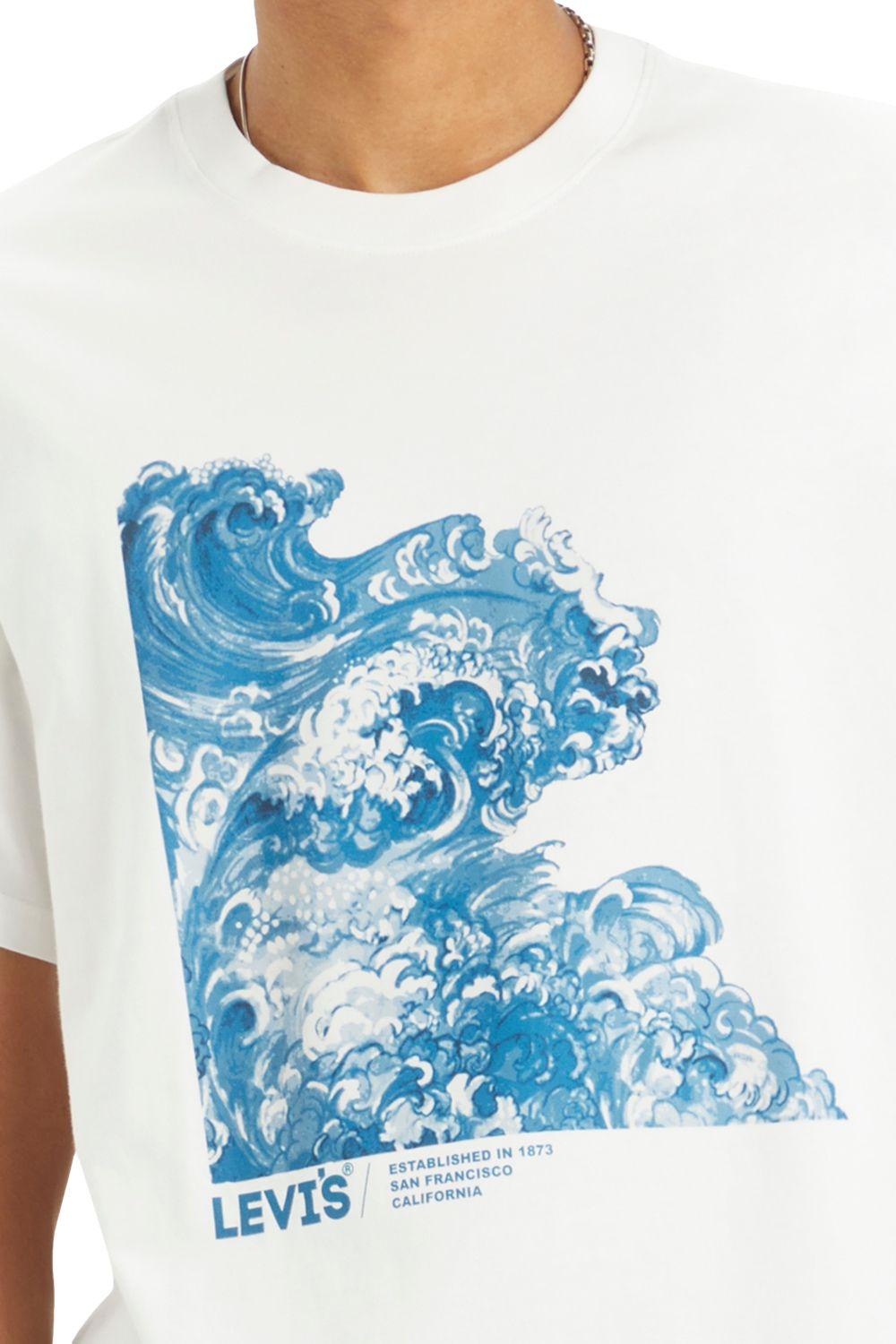 Polera Hombre Ss Relaxed Fit Tee Blanco Levis 16143-1540-2