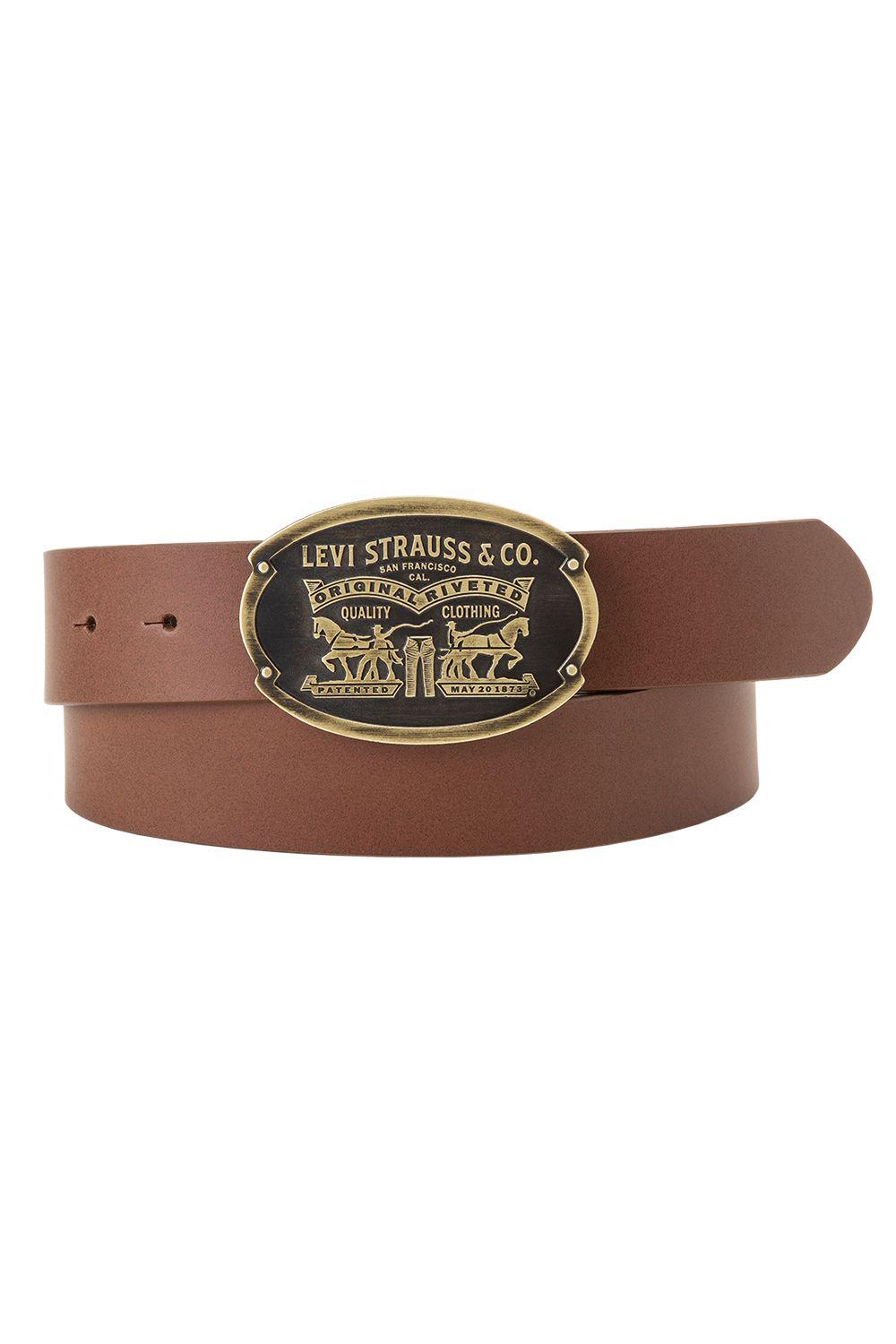 Cinturón Hombre Billy Plaque Belt Café Levis D7860-0001-0