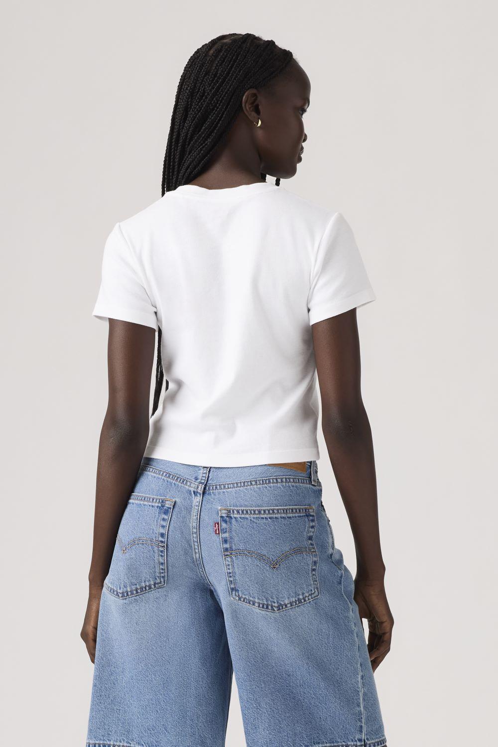 Polera Mujer Essential Sporty Tee Blanco Levis A8798-0074-1