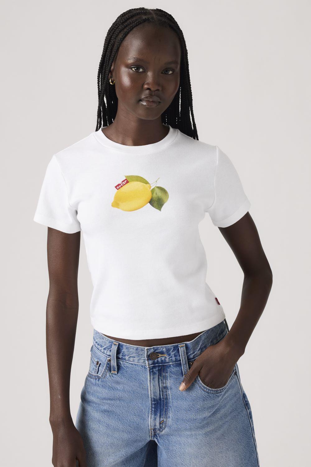 Polera Mujer Essential Sporty Tee Blanco Levis A8798-0074-2