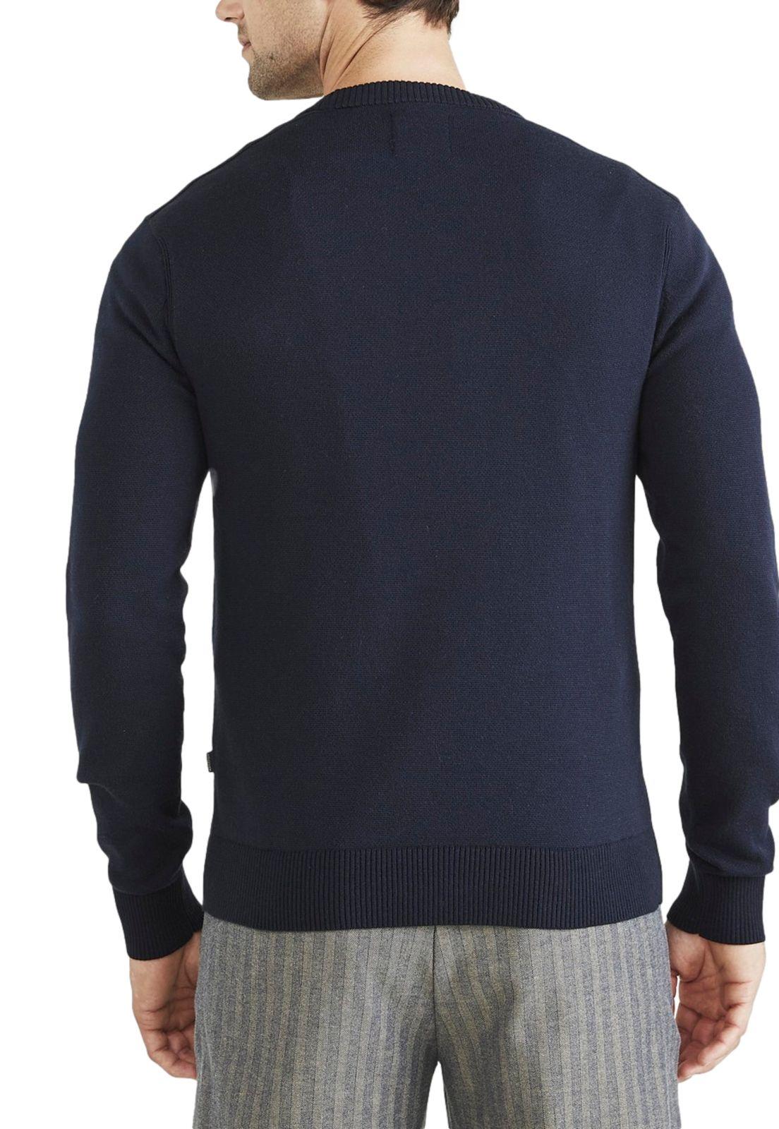 Sweater Hombre Crewneck Regular Fit Navy-1