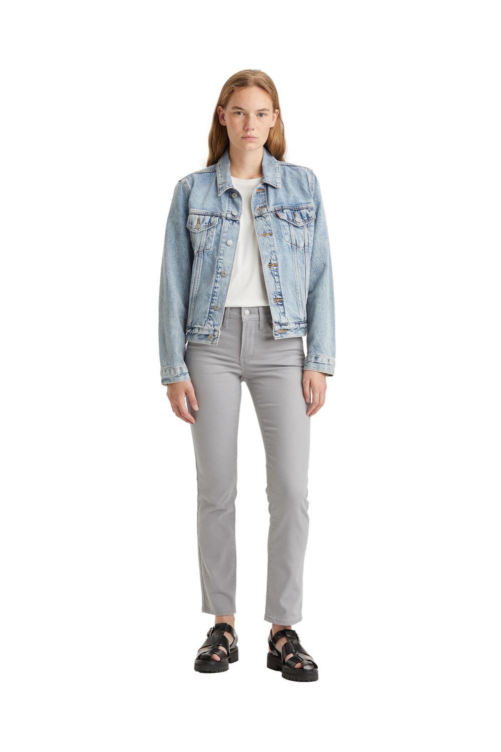 Jeans Mujer 312 Shaping Slim Gris Levis 19627-0214-3