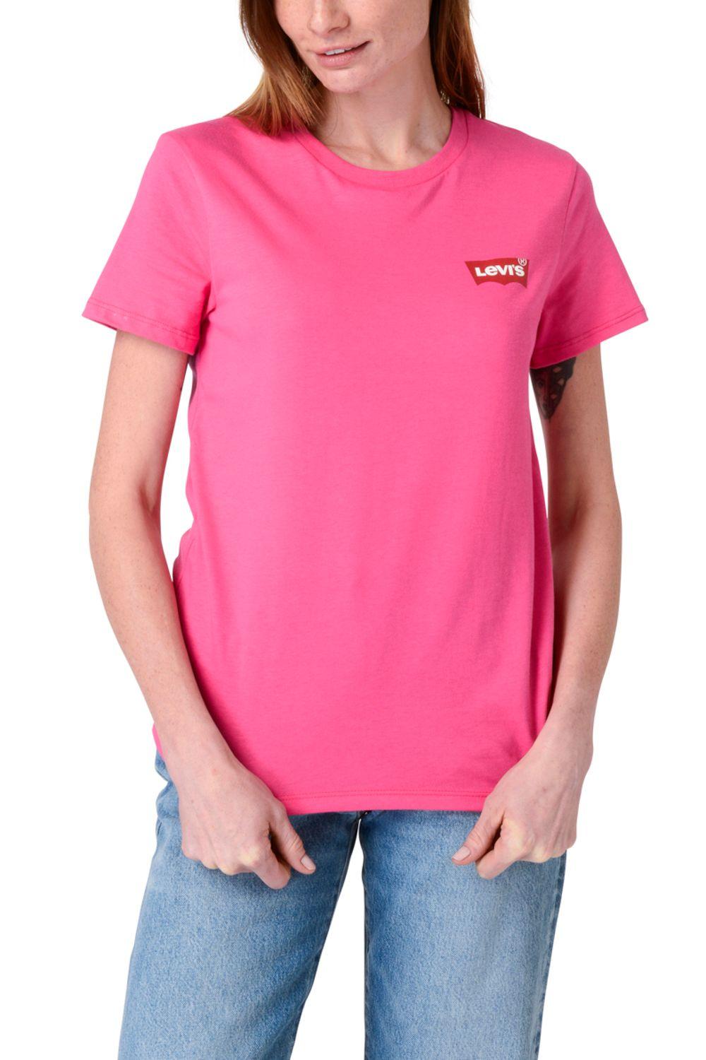 Polera Mujer Regular Fit Rosado Levis 17369-2982-3